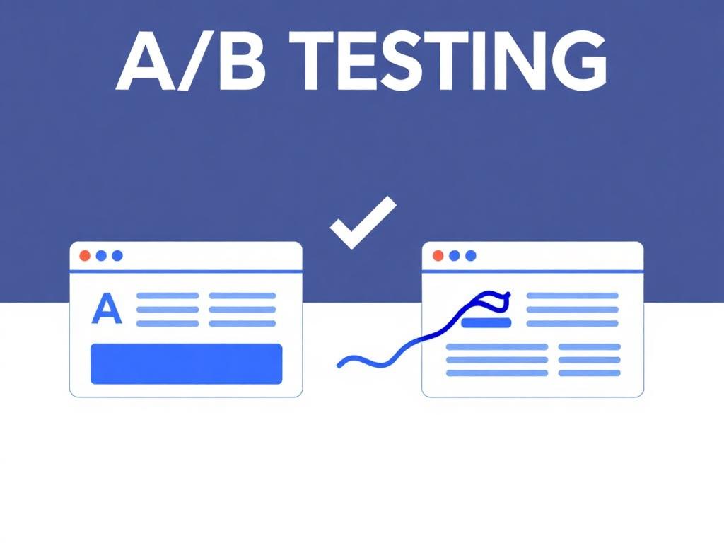 Two browser variants side by side with a winning checkmark