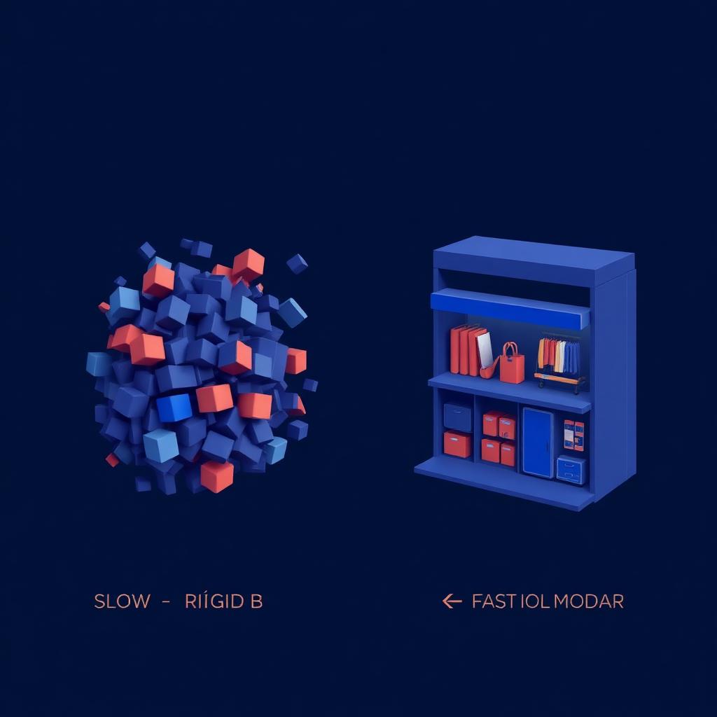 Slow rigid eCommerce platform transforming into a fast modular high-performance store
