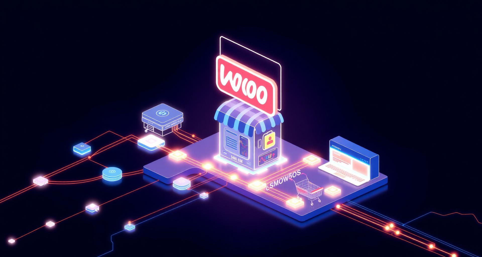 Headless WooCommerce architecture connecting backend commerce to a fast modern storefront via APIs