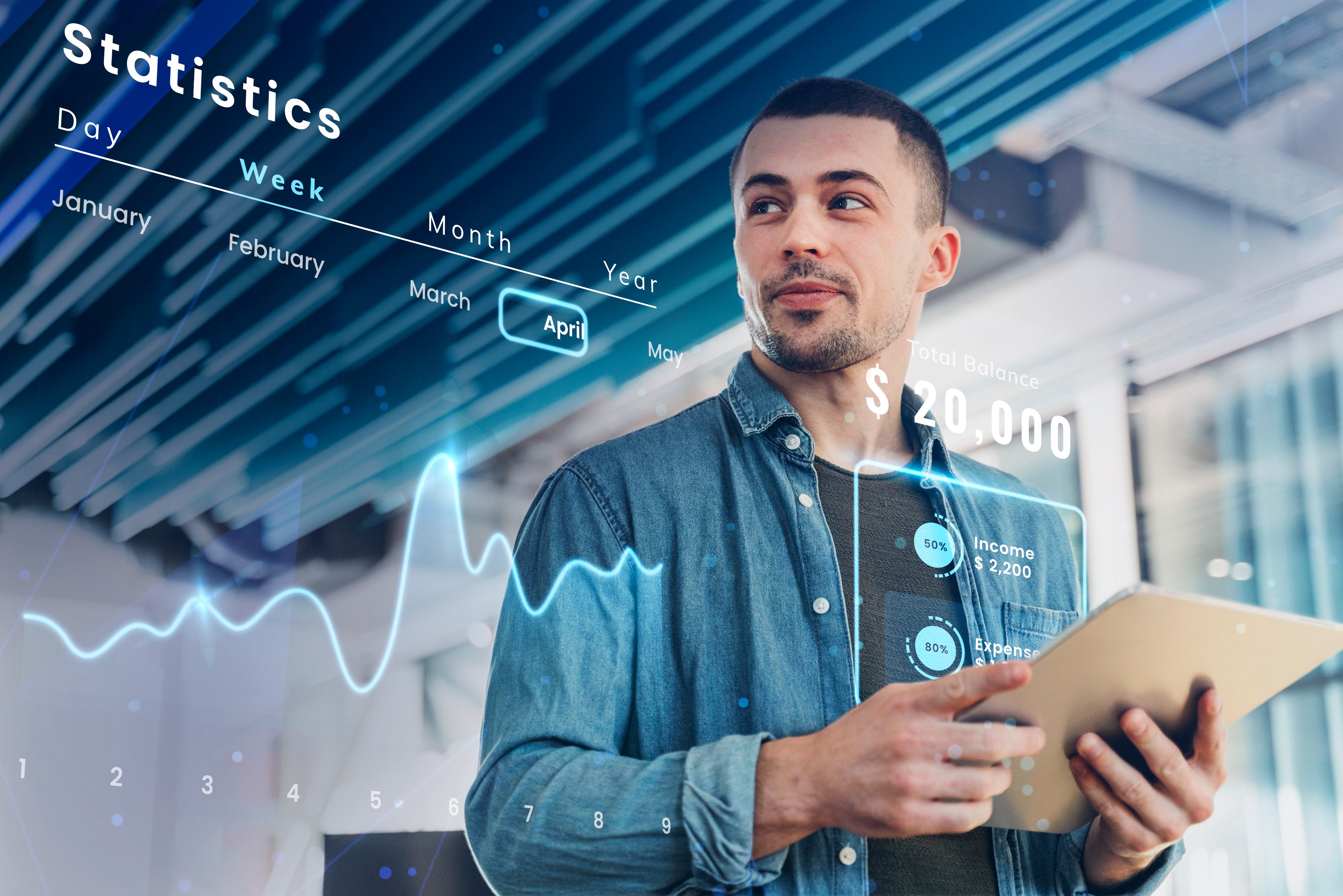 Technical SEO insight - analyst reviewing performance statistics